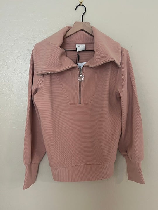 NWT Varley Vine Half Zip sweater Size XS