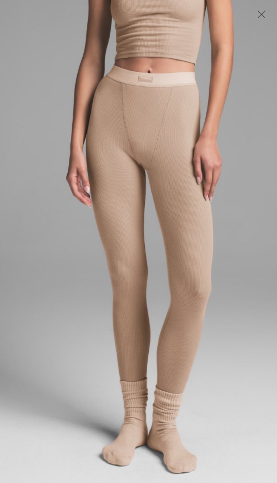 Skims cotton rib leggings
