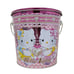 VTG Sanrio Princess Hello Kitty & Mimmy Metal Tin Bucket Can (2007)