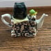Vintage RARE Paul Cardew Design England Hikers Rest Teapot One Cup Woodsman
