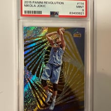 2015 Panini Revolution Nikola Jokic 114 PSA MINT 9