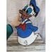 Vintage wooden Donald duck coat rack han