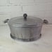 Vintage Guardian Service Roaster With Lid Hammered Aluminum Cookware Dutch Oven