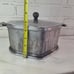 Vintage Guardian Service Roaster With Lid Hammered Aluminum Cookware Dutch Oven