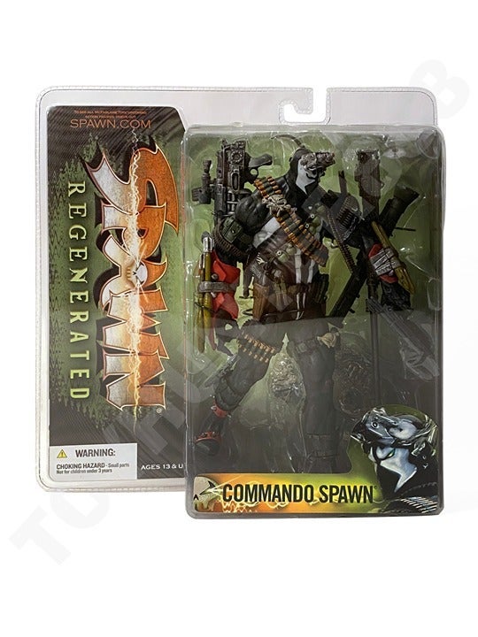 2005 McFarlane Toys Commando Spawn 2 Regenerated Series 28 Figure NIP RARE VHTF