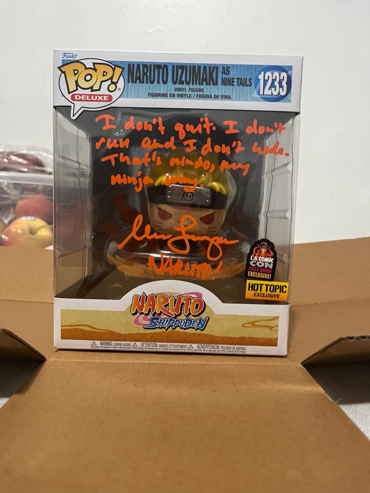 Funko Pop Naruto Uzumaki As Nine Tails #1233