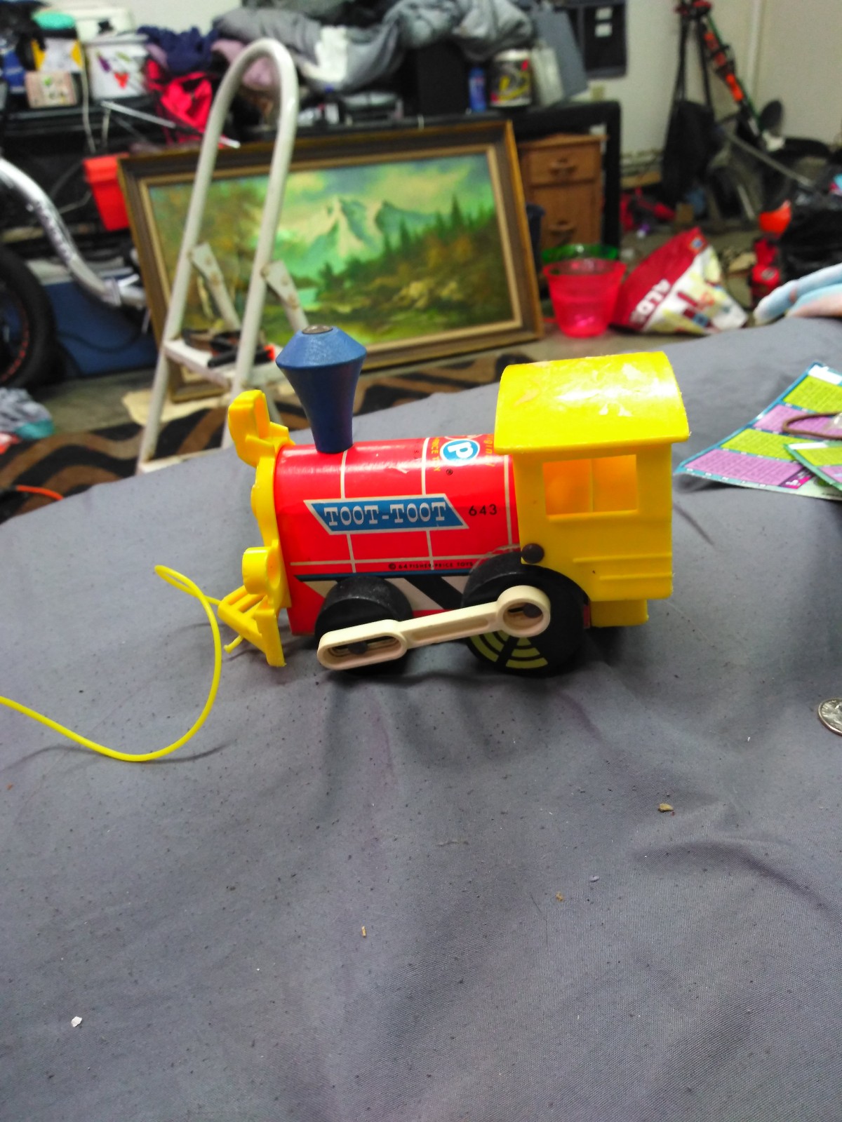 Fisher-Price train engine