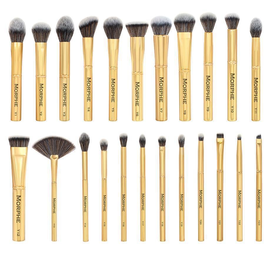 Morphe Gold Gildet Brush set