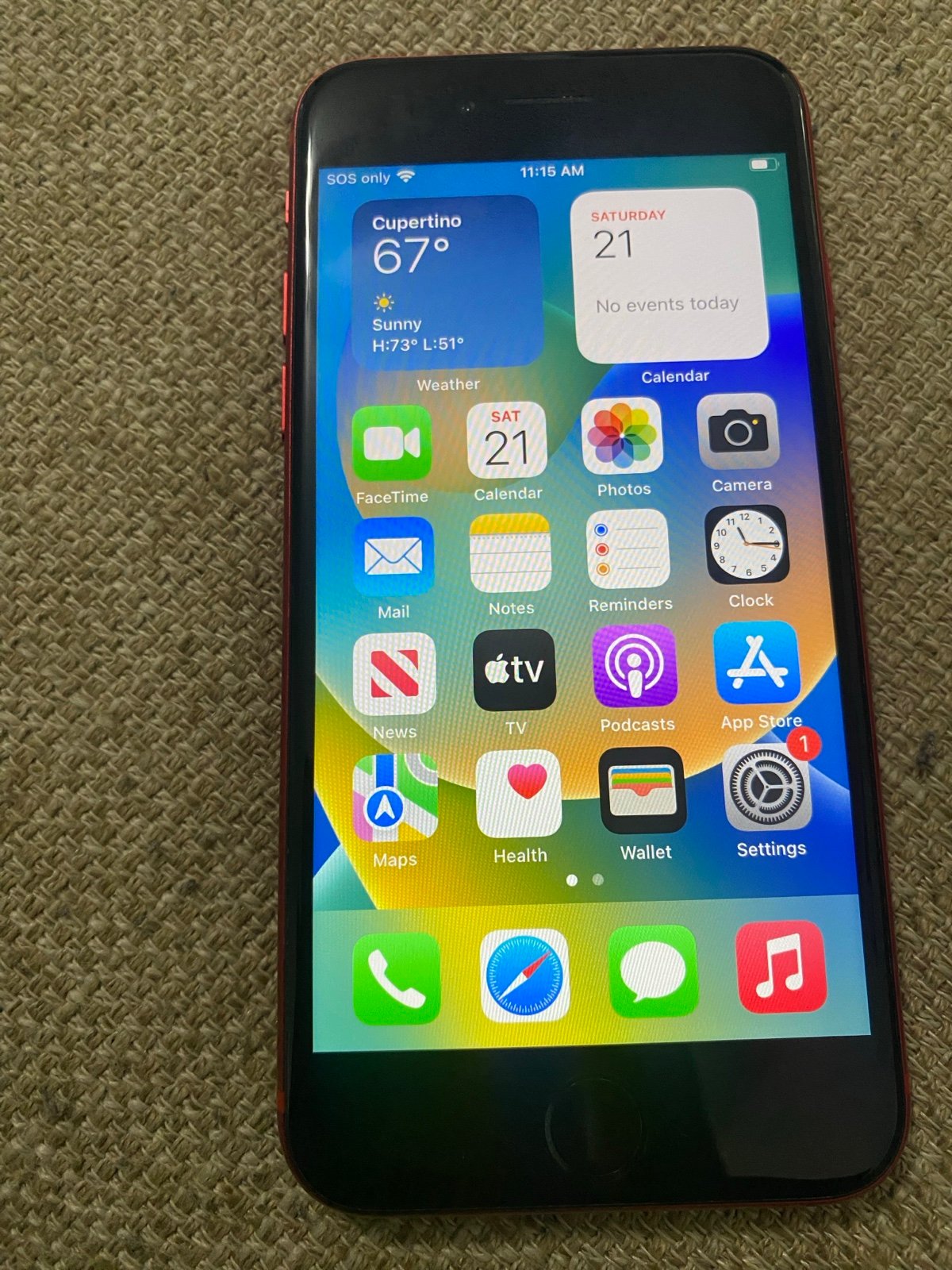 Apple iPhone SE Black