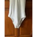 NWT Andie Women's The Tulum Open Strappy Back Ribbed One Piece Swimsuit White S