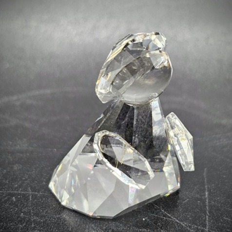 Retired Swarovski Crystal Christmas Nativity Mary Figure Vintage 1990s