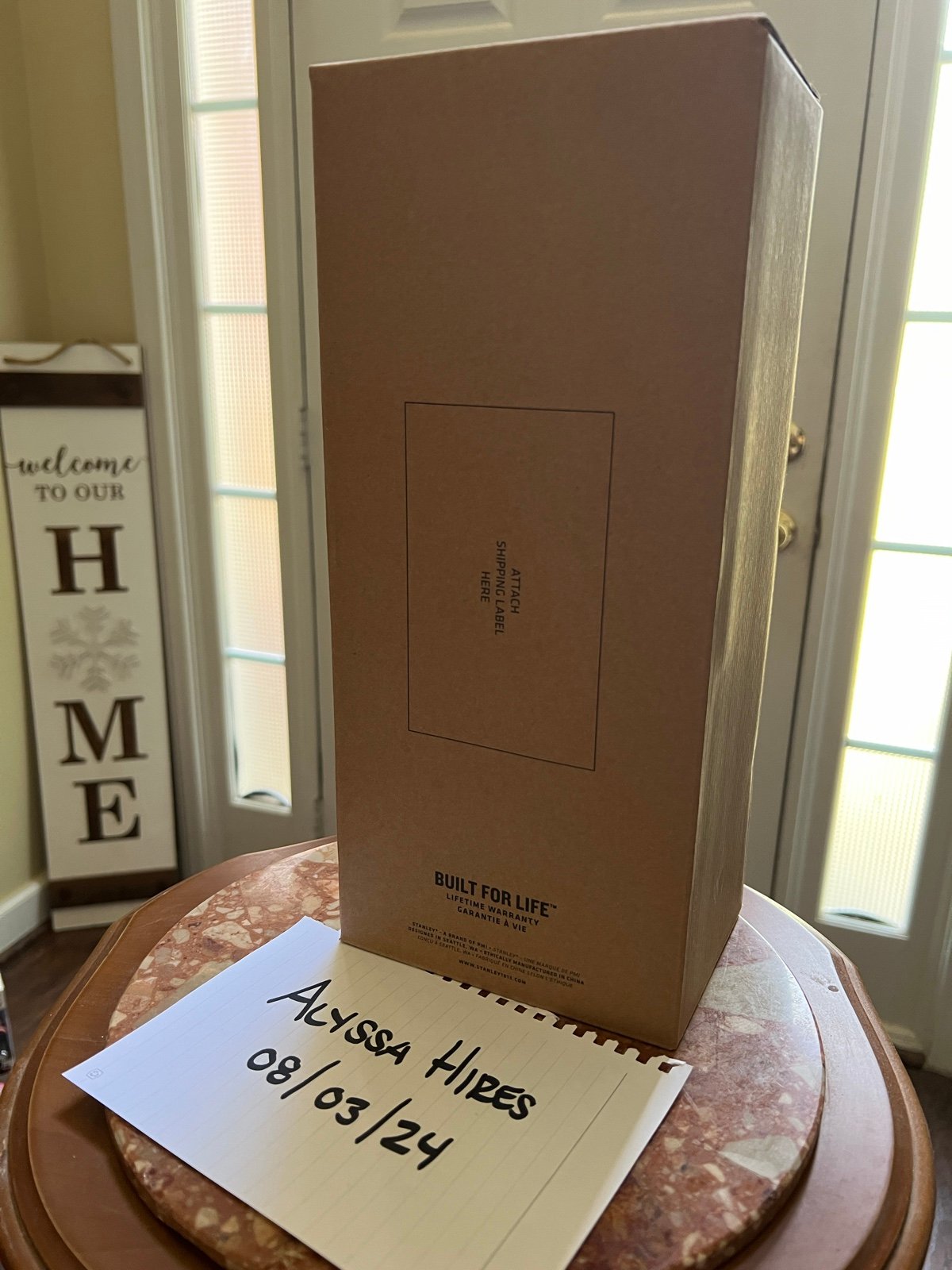 Stanley 40 oz Tumbler Mistletoe (Still in Box)
