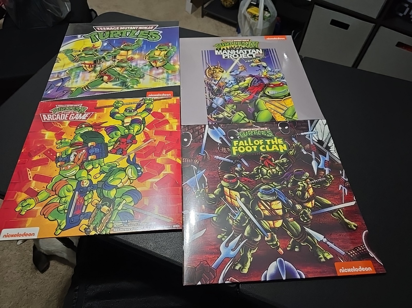 Teenage Mutant Ninja Turtles Vinyl Records Limited Run SOLD OUT lot if 4