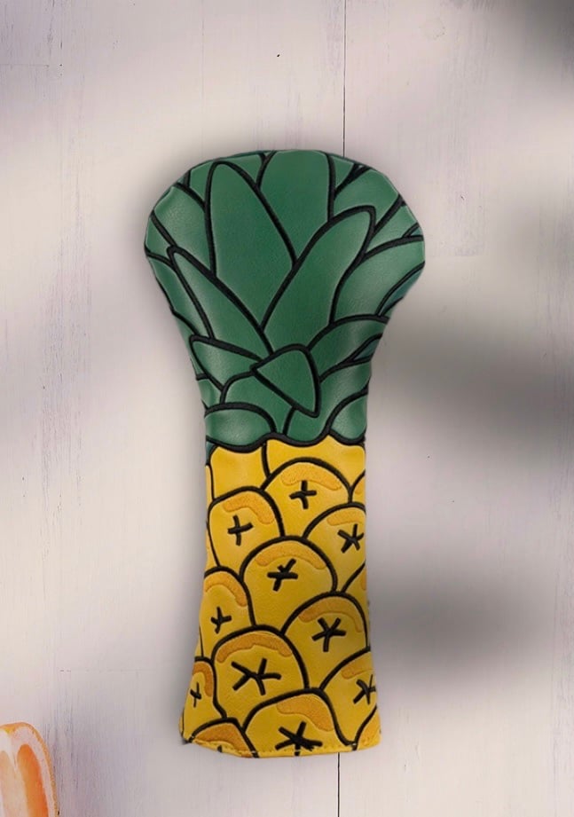 Pineapple driver headcover