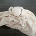 Angel Dear Tan Bunny Security Blanket Lovey Plush