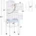 Large Rolling Bird Cage