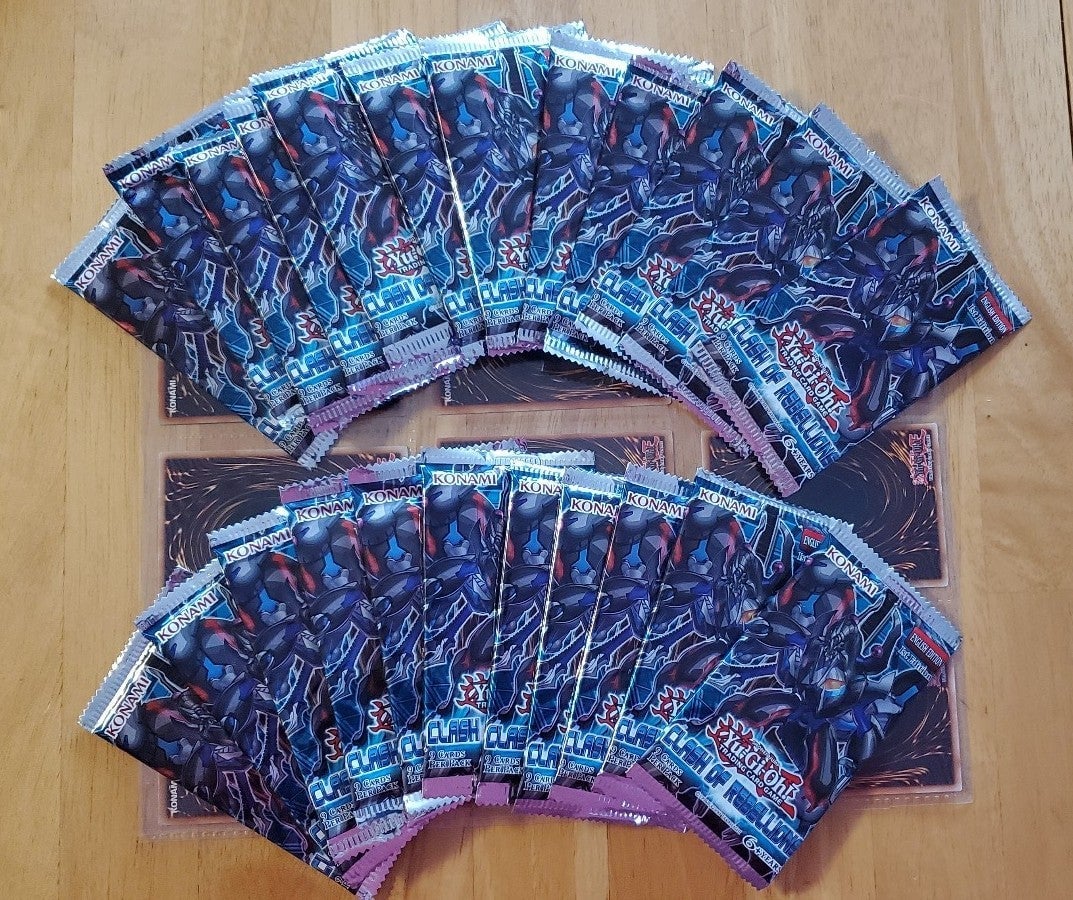 23x Yu-Gi-Oh! Clash of Rebellions Booster Packs