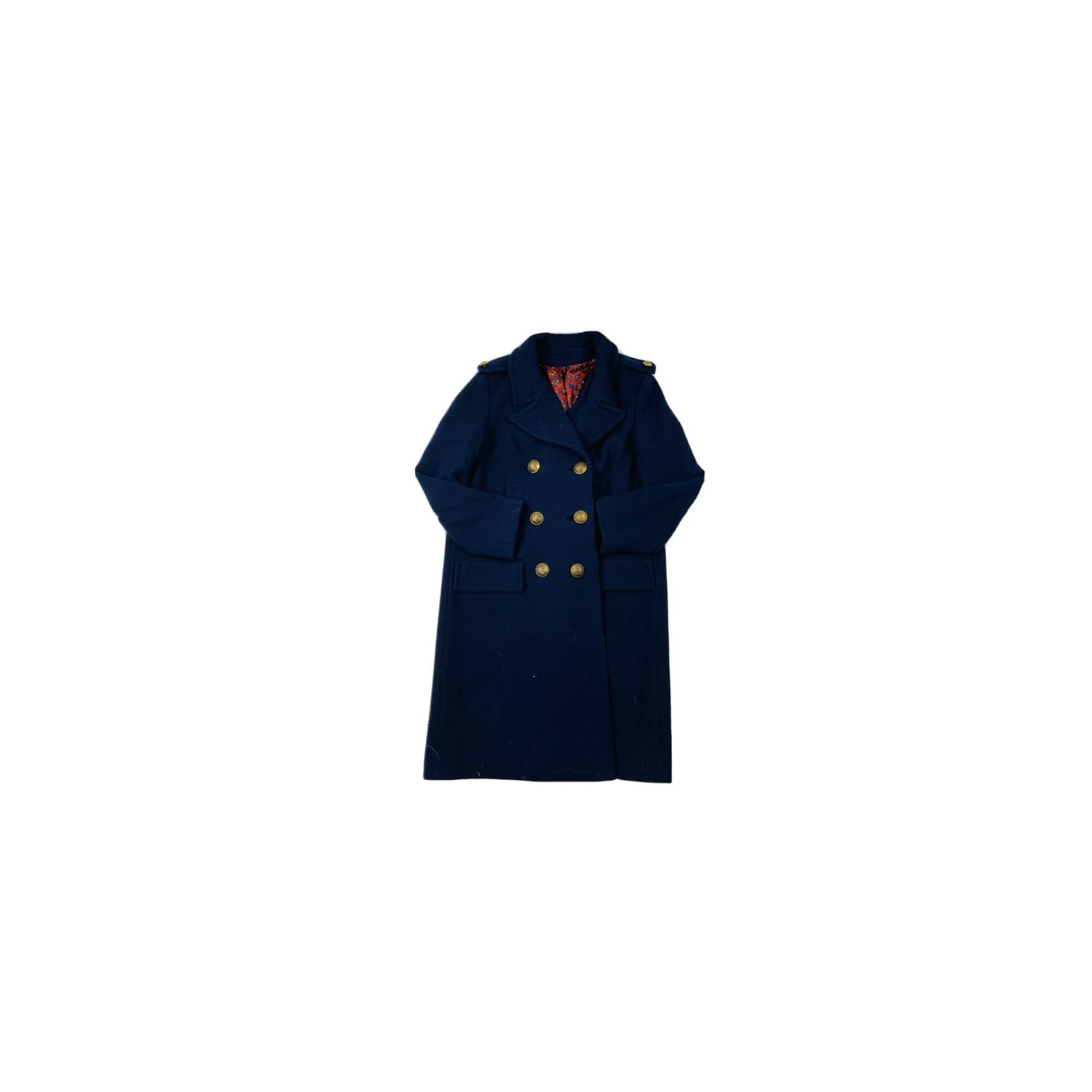 Vintage 70s Nautical Trench Coat