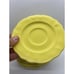 Lemon Federalist Ironstone yellow Set Of 8 Saucers Made In Japan