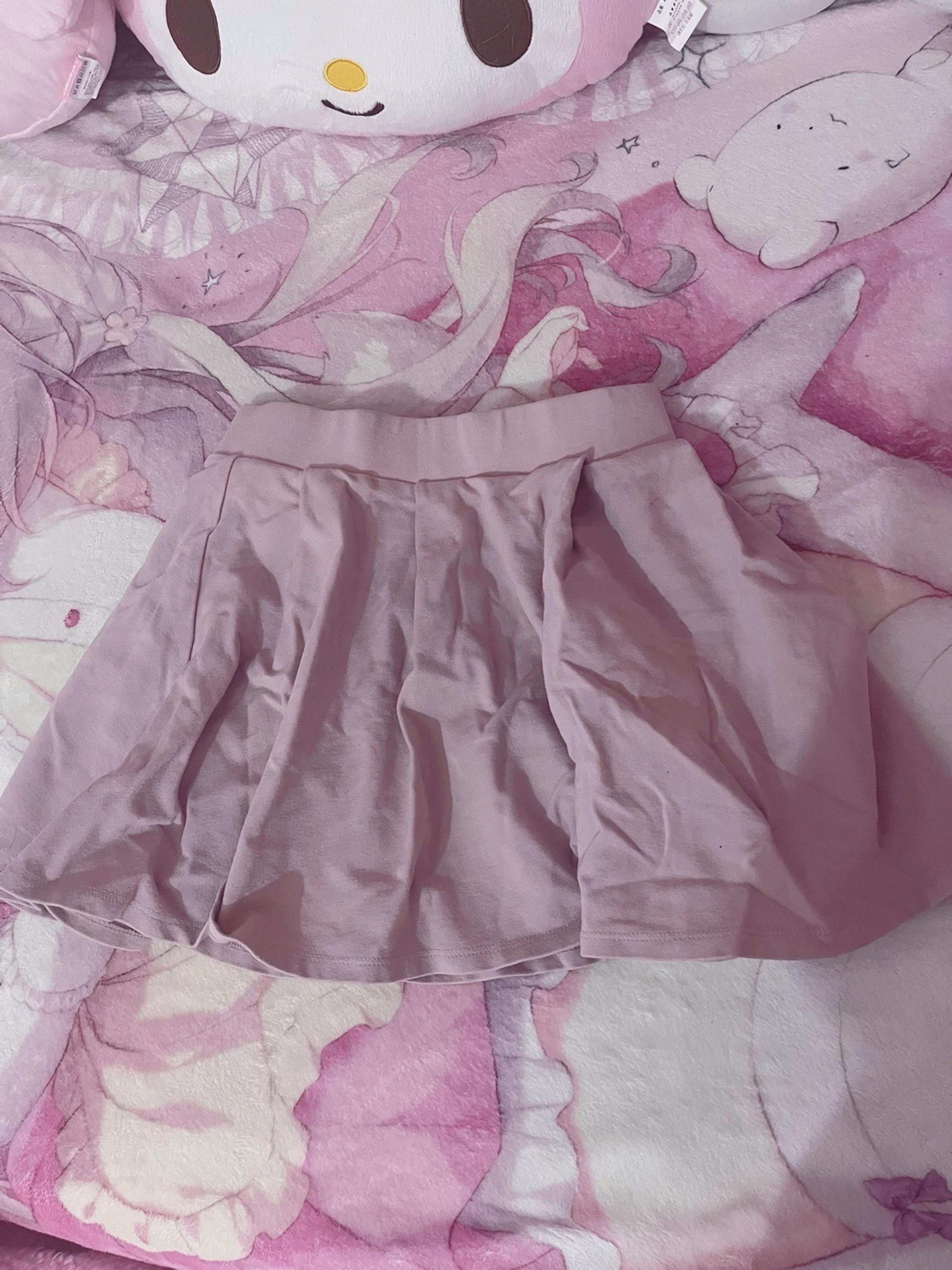 Forever 21 Pink Mauve Mini Flowy Skirt
