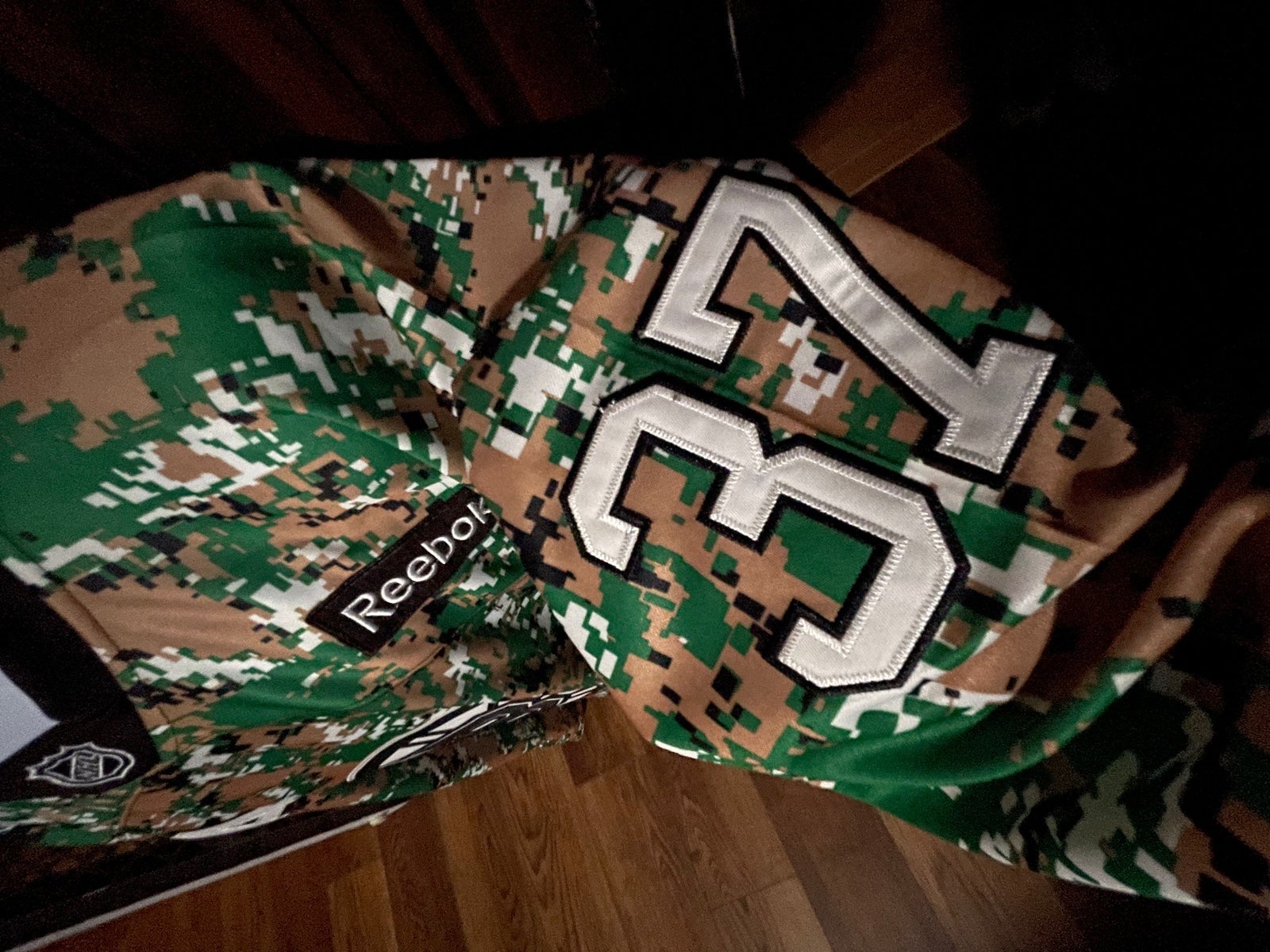 NHL Boston Bruins Salute to Service Patrice sales Bergeron camo jersey
