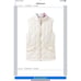 Joulet Reversible Floral/Cream Puffer Vest