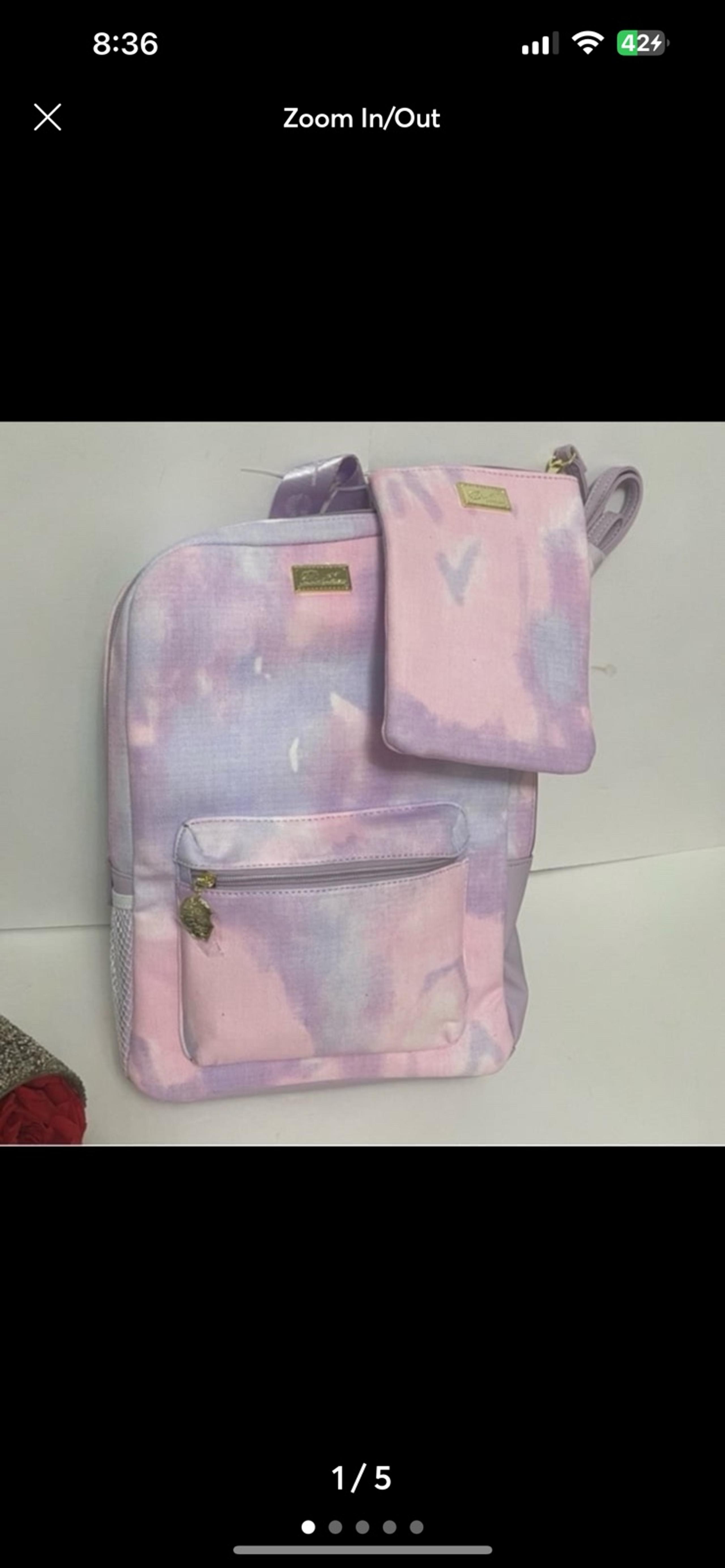 Luv Betsey by Betsey Johnson BOUTIQUE Backpack   Full Size   ~NEW~