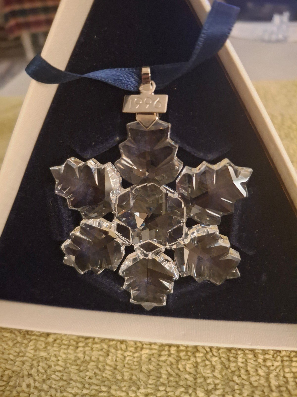 1996 Swarovski Ornament With Box
