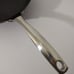 Brandani Hard Nitrating Cast Iron Wok Deep Pan Skillet 12.5