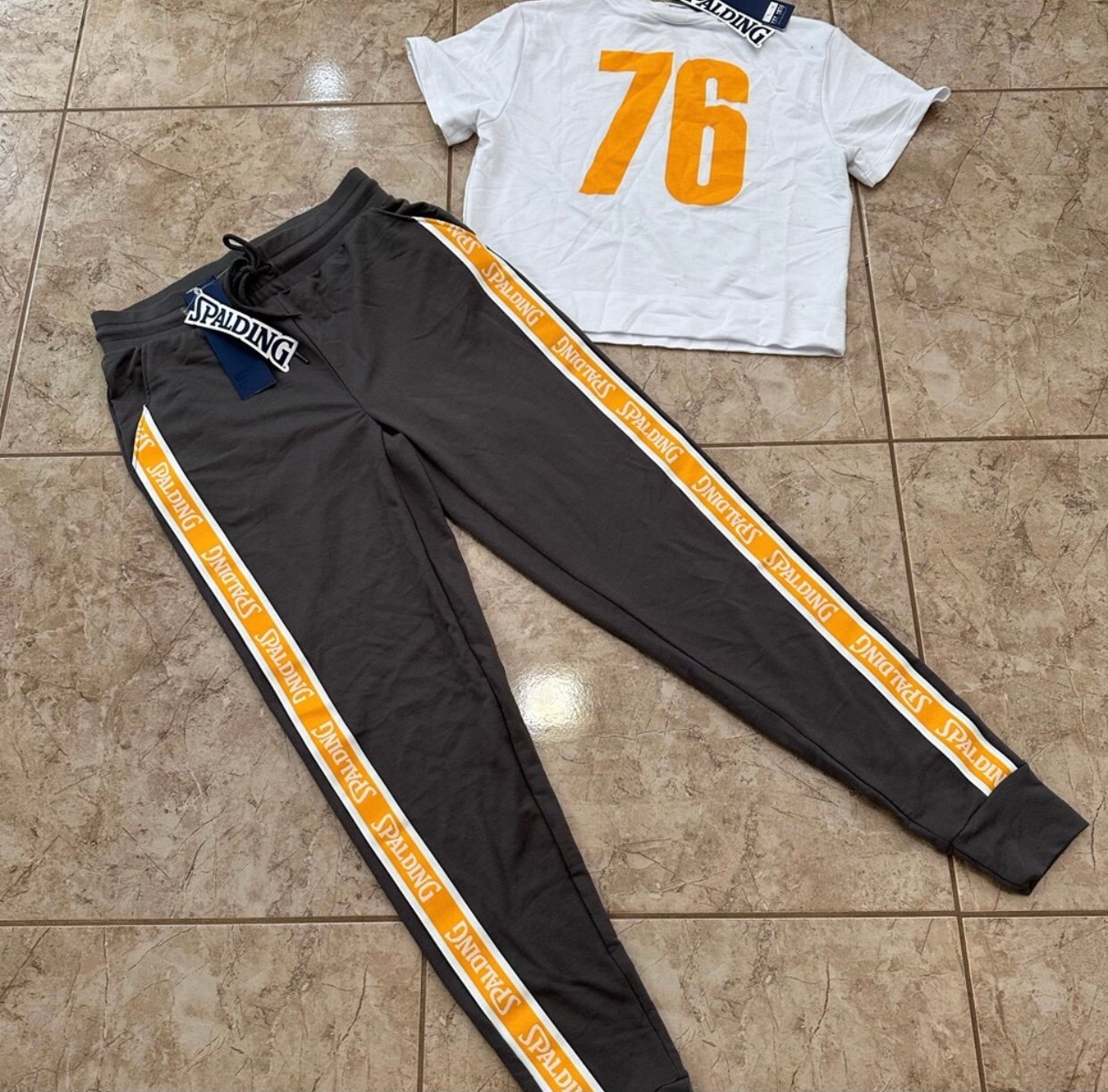 Spaulding crop top & joggers pant