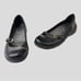 Bare Traps Size 8.5 Maggie Leather Mary Janes Flats Slip On Strap Shoes Black