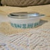 Pyrex Turquoise Amish Butterprint 1 Pint Casserole Dish with Glass Lid