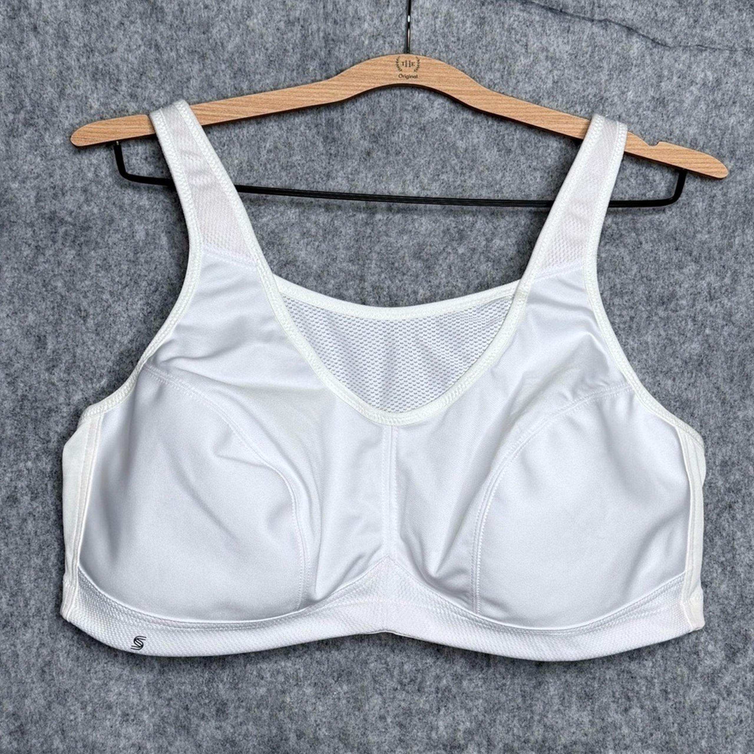 Glamorise Sport Full Figure No-Bounce Camisole Wireless Sports Bra- Sz 44C