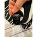 Rag & Bone black white knit stripe scoop neck dress long sleeve size medium