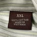 Perry Ellis Button Up Dress Shirt Men's XXL Multicolor Stripe Point Collar New