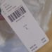 Anthropologie Off Shoulder Ruffle Hem Cream Top Sz Large