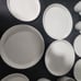 Lot Of 14 H2K Two Tone Stoneware Dinnerware