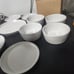 Lot Of 14 H2K Two Tone Stoneware Dinnerware