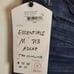The Sinclair MFGRP Mens 31 Blue Dark Wash Denim Adler The Slimline Jeans NWT
