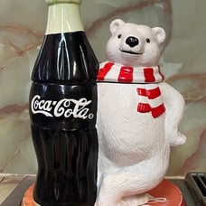 Coca Cola vintage cookie jar