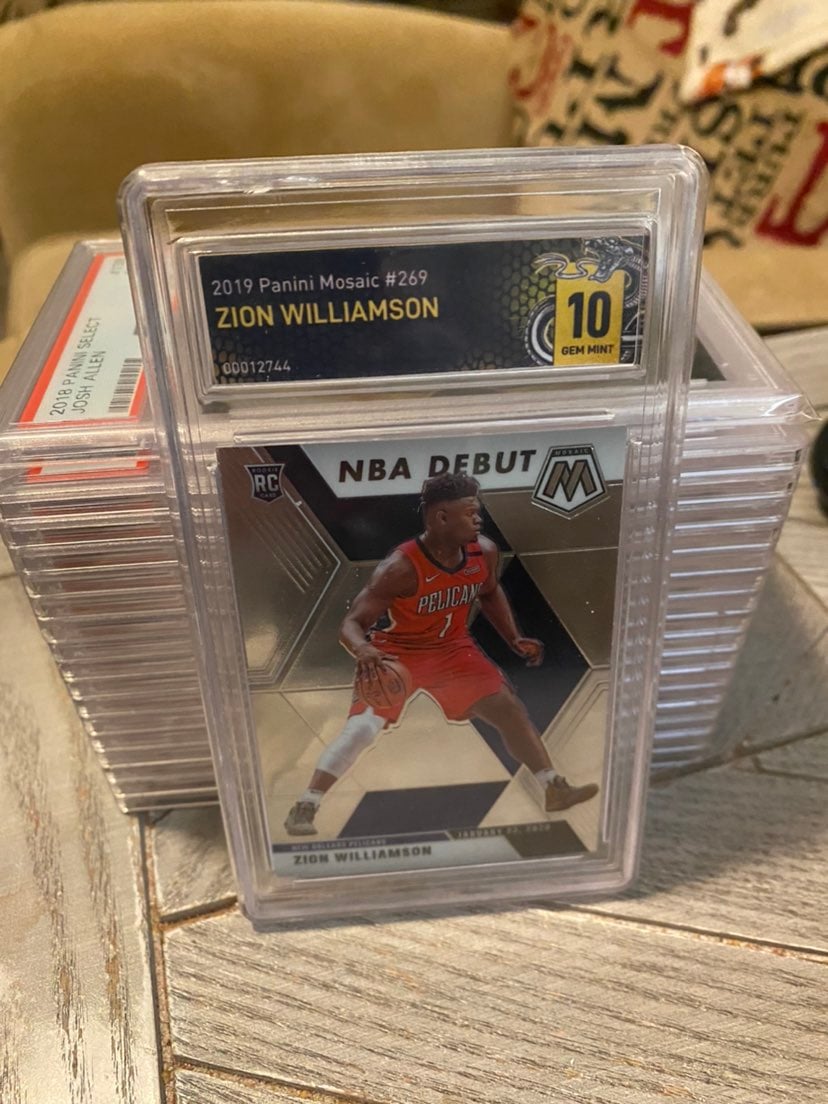 Zion williamsom mosaic rookie BMG 10