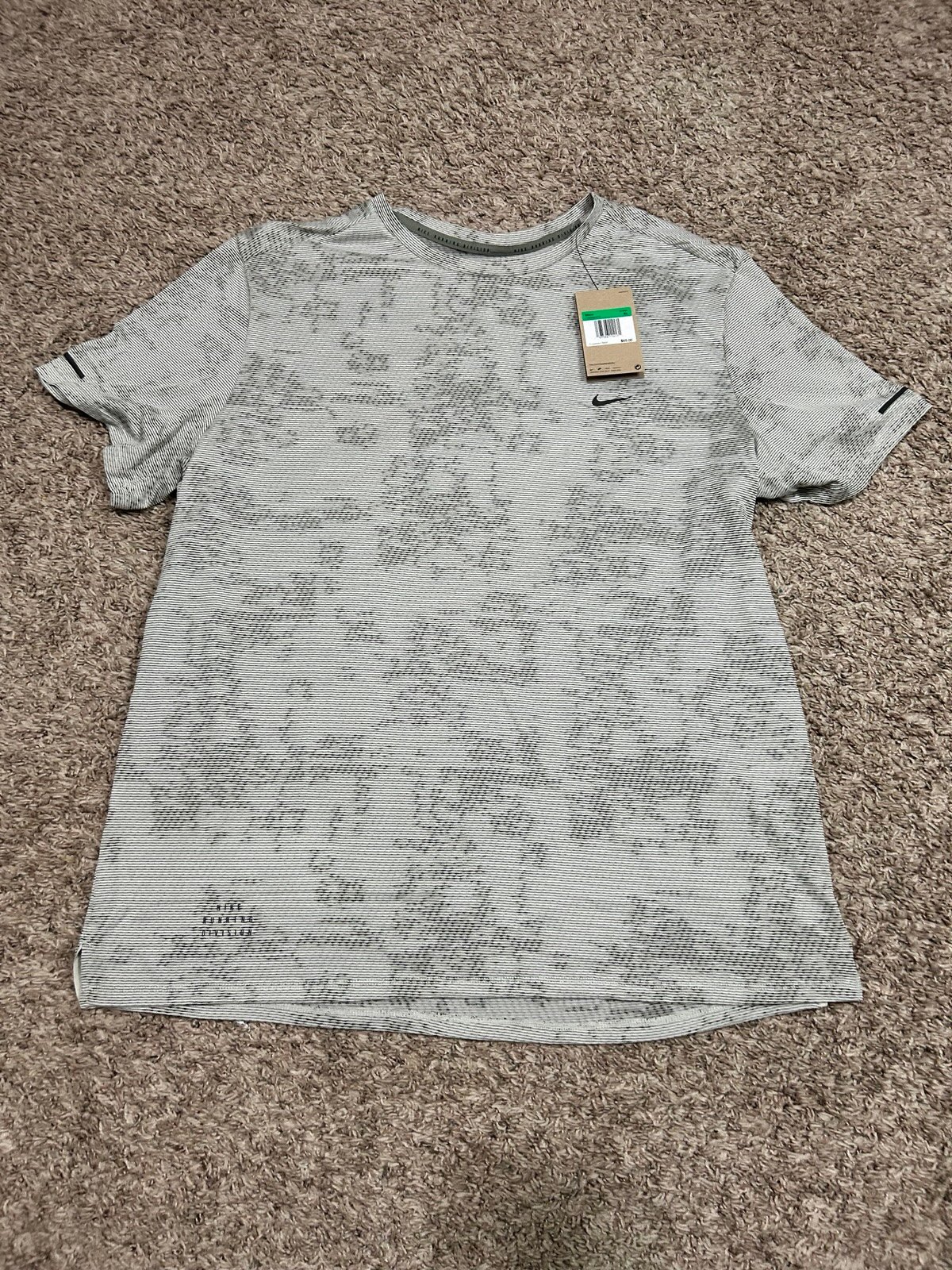 Nike Running Division Dri FIt Adv Running Top Light Bone Mens XL (FZ0583-072)