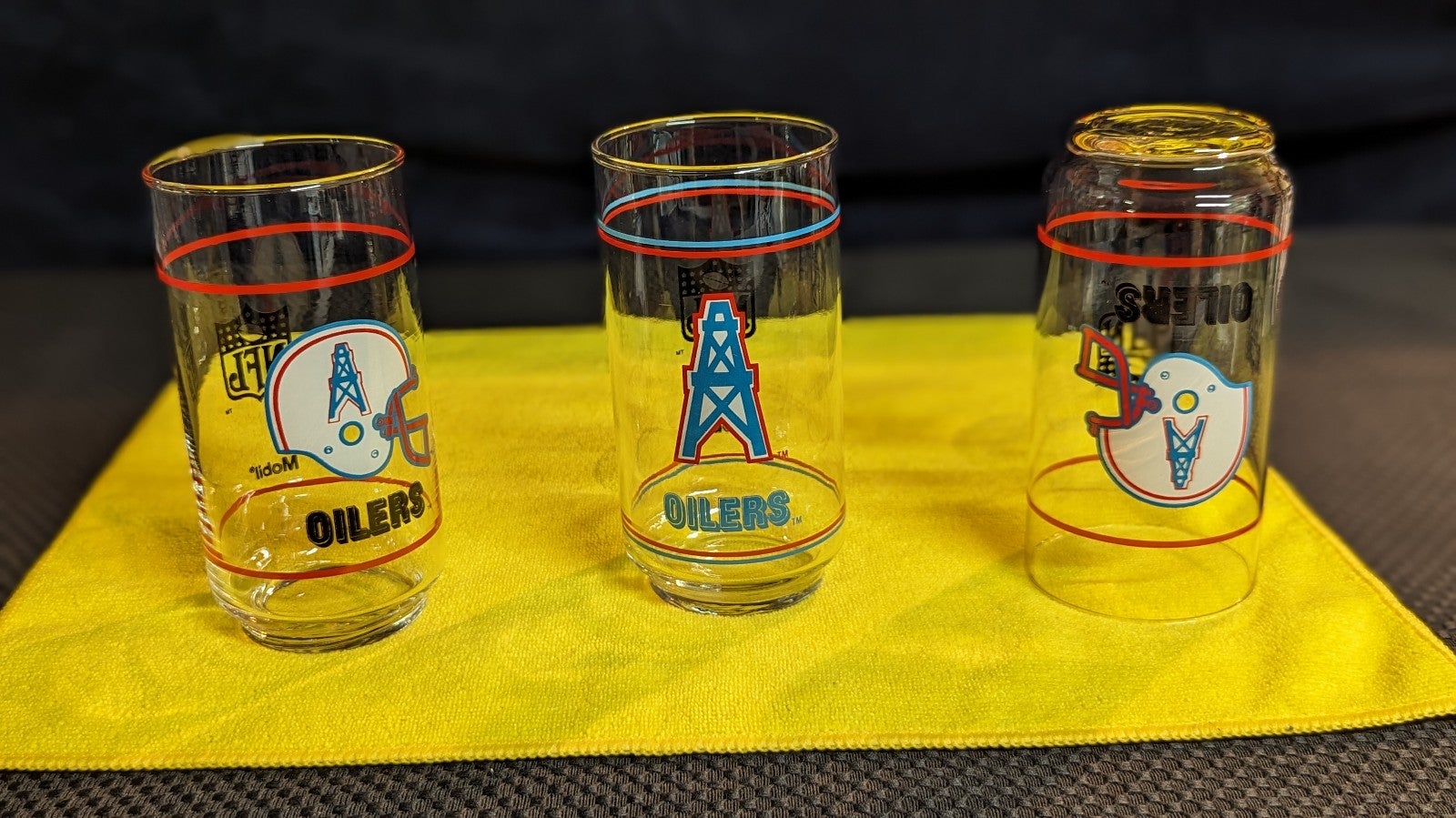 Throwback Vintage Houston Oilers collectors cup Tumblers