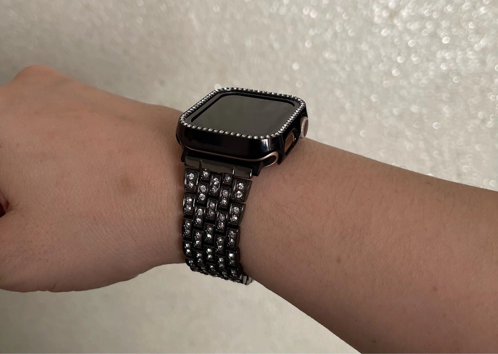 Only Band Metal Strap for Apple Watch Band Series 7 8 SE 45mm Stainless Steel