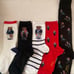A stylish ladies' sock set from Polo Ralph Lauren, 5 pairs, brand new, size 24 to 26 cm.