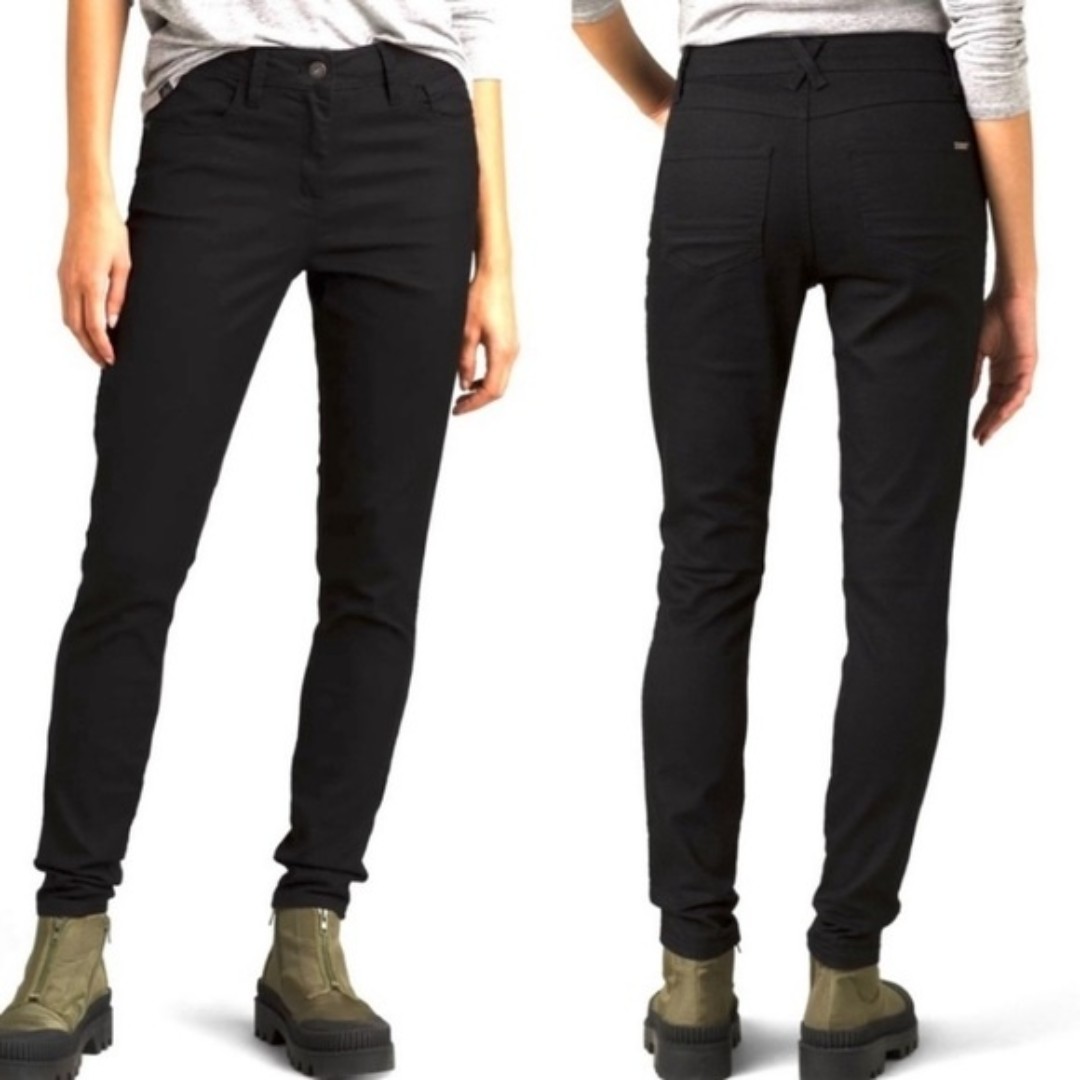 (B15) prAna Women's Oday Jean in Black Out, Size 4/27 NWT