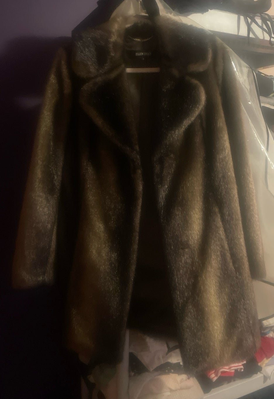 Ellen Tracy Women’s Faux Fur Coat