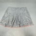 Lucky In Love White Eyelet Go Long Lace Line Tiered Mini Skirt Size Medium