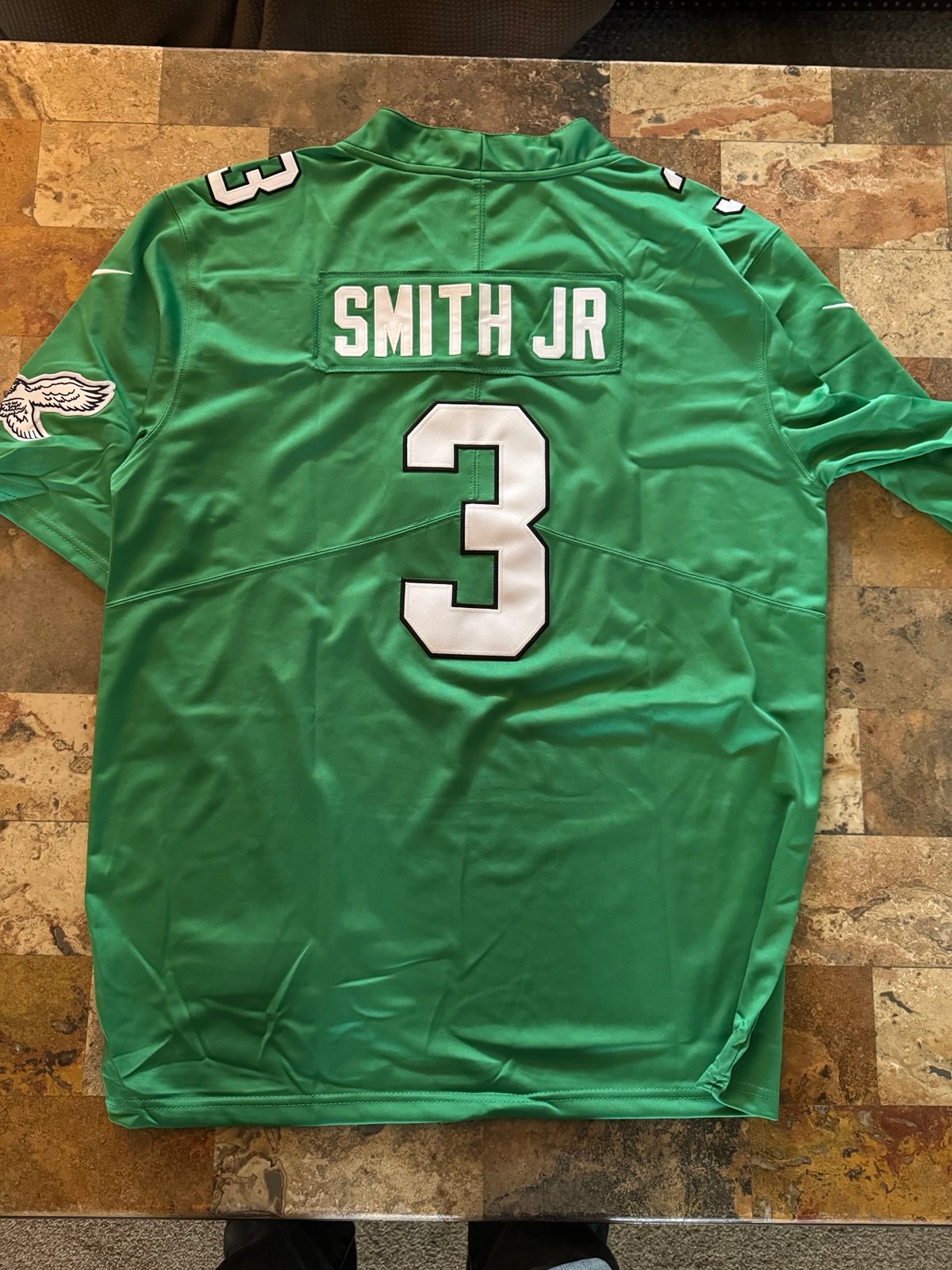 Nolan Smith Jr. Philadelphia Eagles Kelly Green Jersey *NEW* MEDIUM