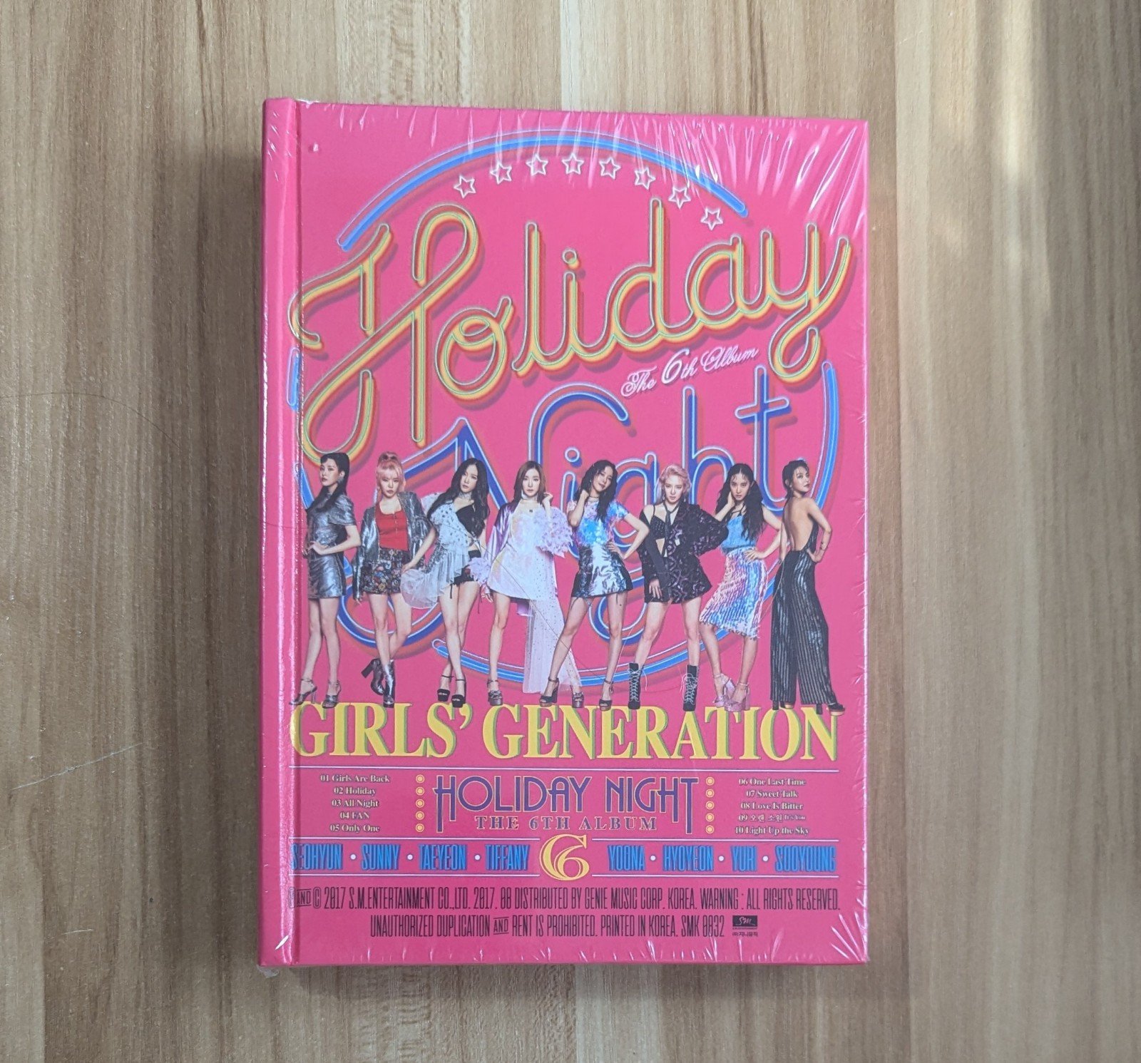 Girls' Generation 6th Album Holiday Night + photocard (Holiday ver.) SNSD NEW